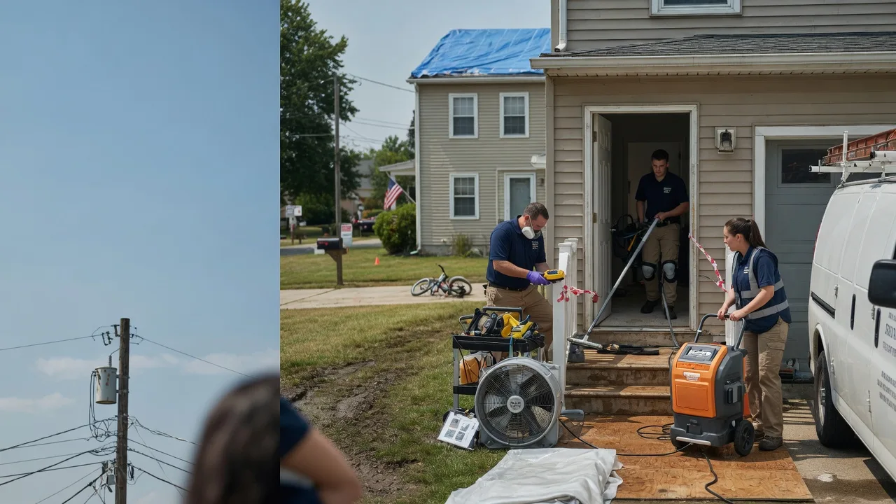 Water Damage Repair in Sullivan, OH near me